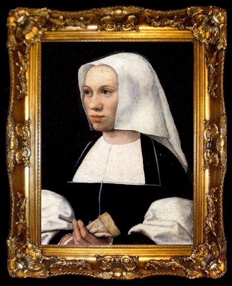 framed  Bernard van orley Portrait of a Woman, ta009-2